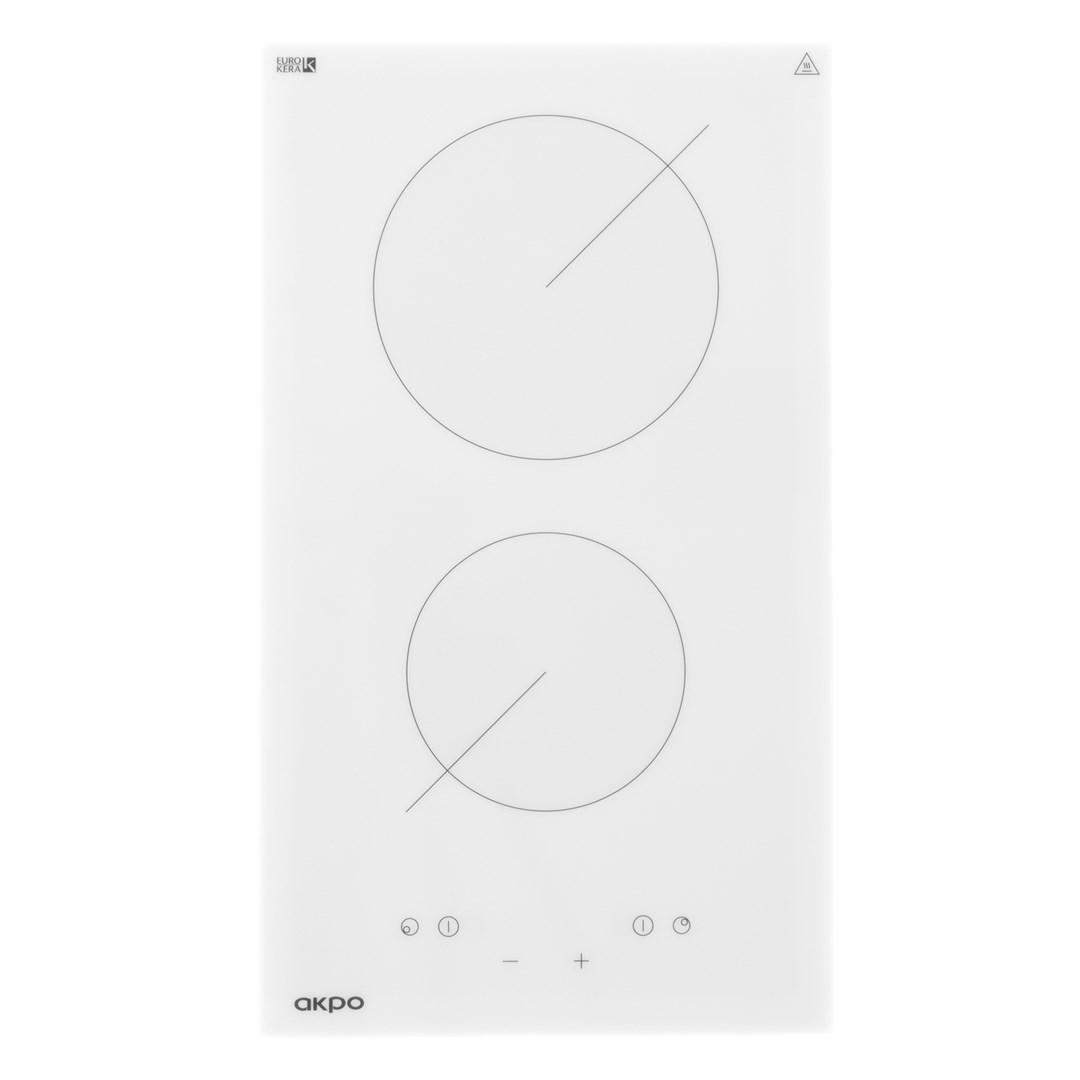 Induktionskogeplade Akpo PKA 30 830/2 – 30 cm, hvid