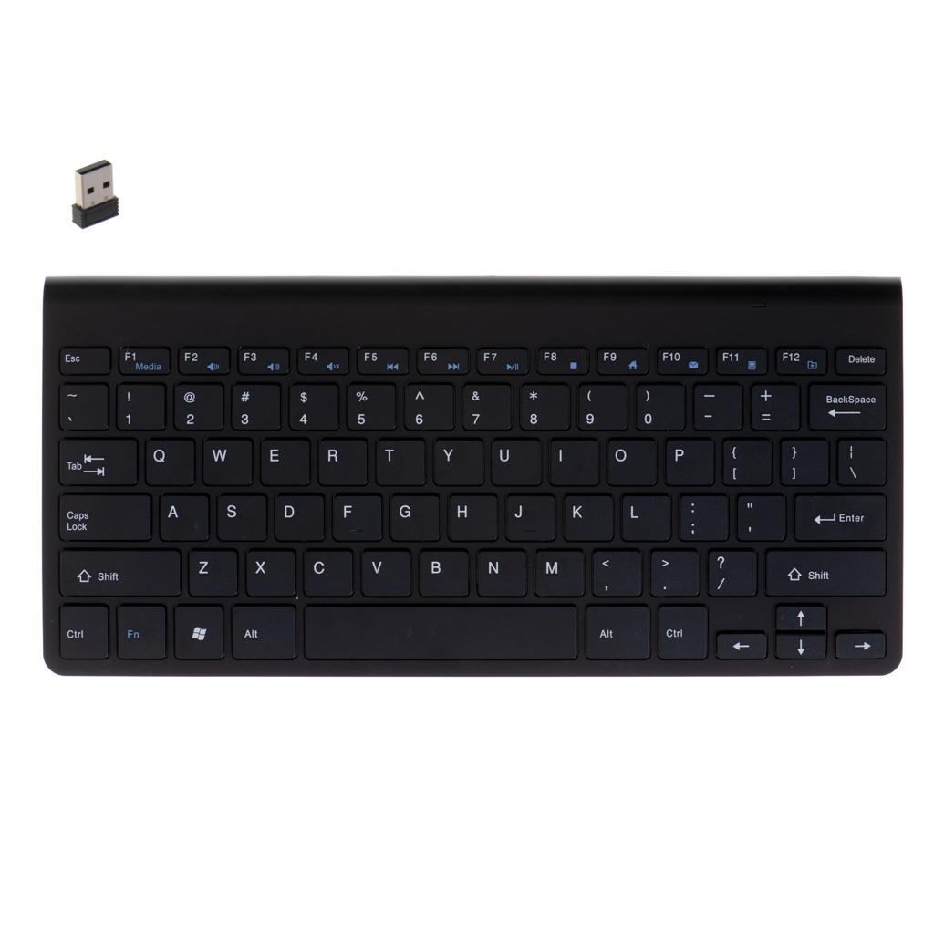 Trådløst tastatur til Smart TV - sort