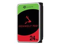 Harddisk Seagate IronWolf Pro 24 TB 3,5" SATA 6 Gb/s 7200 rpm - Factory Refurbished