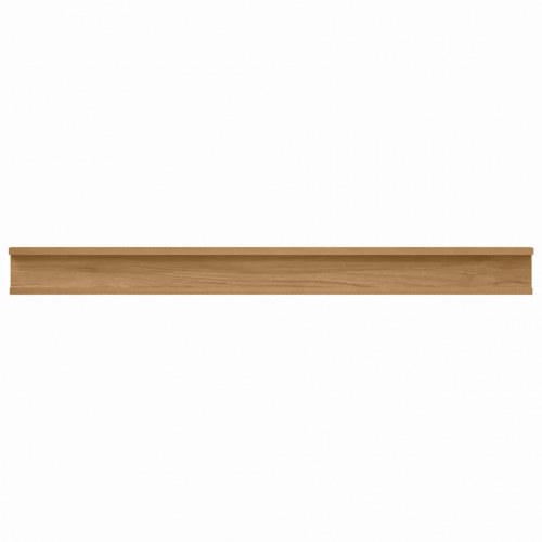 Væghylder 4 stk - brun 100 × 9 × 3 cm i konstrueret træ