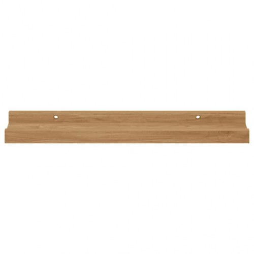 Væghylde vægmonteret 4 stk. brun 40 x 9 x 3 cm i konstrueret træ