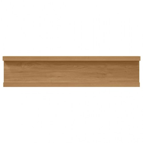Væghylde vægmonteret 4 stk. brun 40 x 9 x 3 cm i konstrueret træ