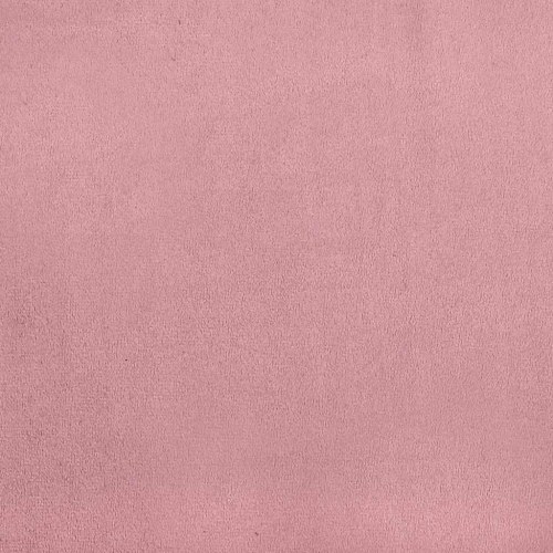 Kontinentalseng med madras 160x210 cm - fløjl, lyserød