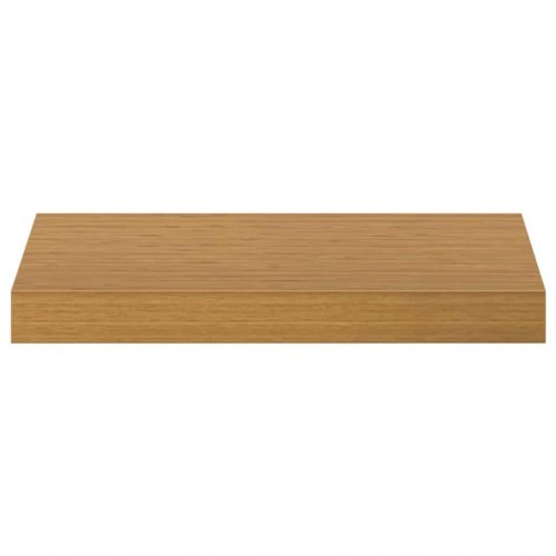 Væghylder 2 stk - beige konstrueret træ, 40 × 23,5 × 4 cm