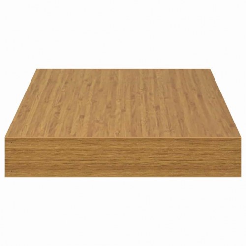Væghylder 2 stk - beige konstrueret træ, 40 × 23,5 × 4 cm