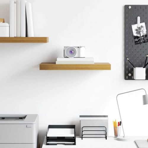 Væghylde Vægmonteret Brun 50 x 23 x 4 cm Konstrueret træ