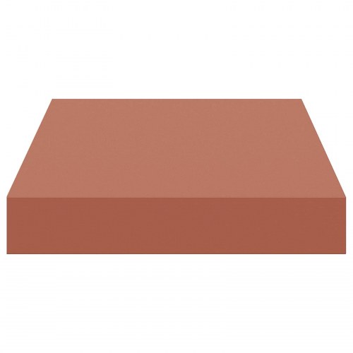 Væghylder 2 stk - rød 40 × 23,5 × 4 cm i konstrueret træ