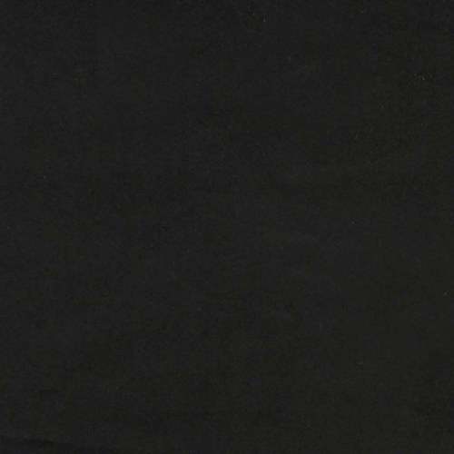 Kontinentalseng med madras 100x220 cm fløjl sort