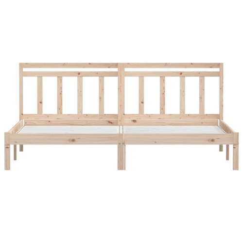 Sengeramme 180 x 200 cm Super King i massivt fyrretræ