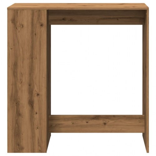 Barbord med opbevaring 101 x 40 x 103,5 cm - egetræslook