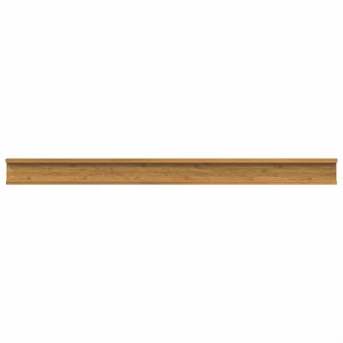 Væghylder 4 stk - beige 115 × 9 × 3 cm i konstrueret træ
