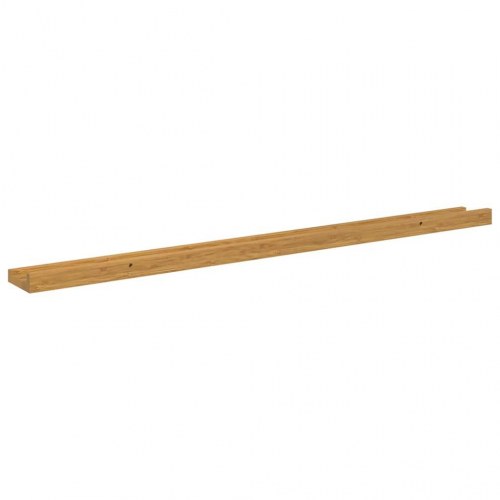 Væghylder 4 stk - beige 100 × 9 × 3 cm i konstrueret træ