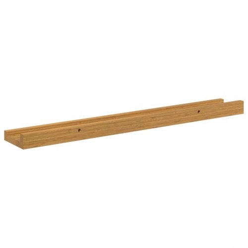 Væghylder 4 stk - beige 60 × 9 × 3 cm i konstrueret træ