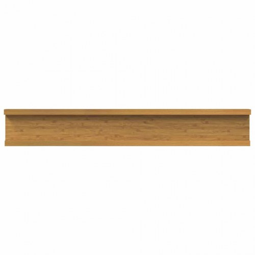 Væghylder 4 stk - beige 60 × 9 × 3 cm i konstrueret træ