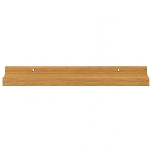 Væghylder 4-pak i beige - 40 × 9 × 3 cm, konstrueret træ