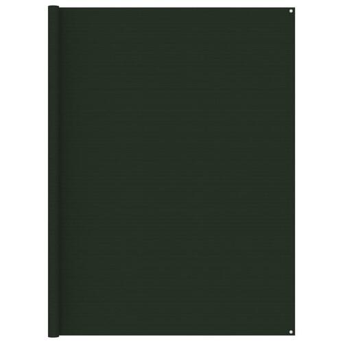 Telttæppe 250x250 cm mørkegrøn