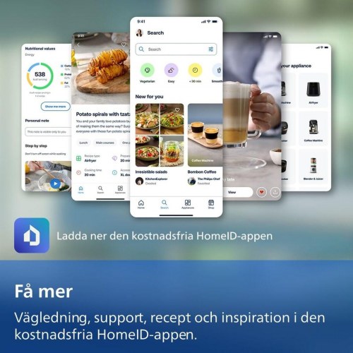 Airfryer Philips NA353/10 - Hvid, 9 l