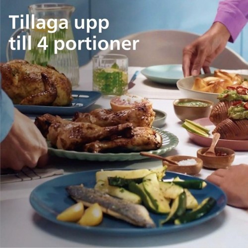 Airfryer Philips NA353/10 - Hvid, 9 l