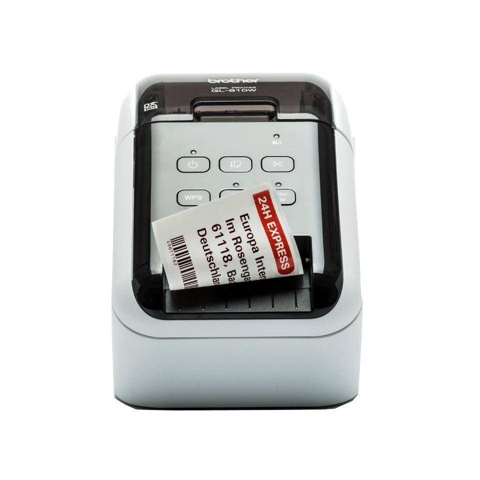 Labelprinter Brother QL-810W - direkte termisk, farve, Wi‑Fi/USB billede