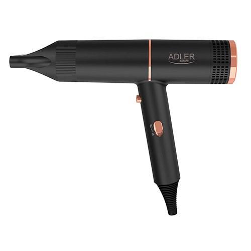 Adler Hair Dryer AD 2278 1400 W Number of temperature settings 2 Ionic function Black