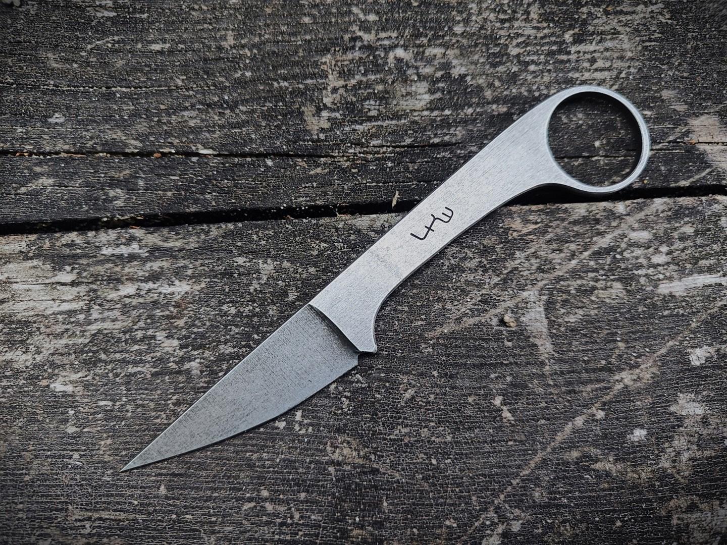 Hobbykniv LKW Spike - kompakt stålfingerhul-knife
