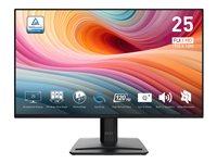 Skærm 25" MSI PRO MP252 E2 - IPS, Full HD, 120 Hz, HDMI/DisplayPort billede