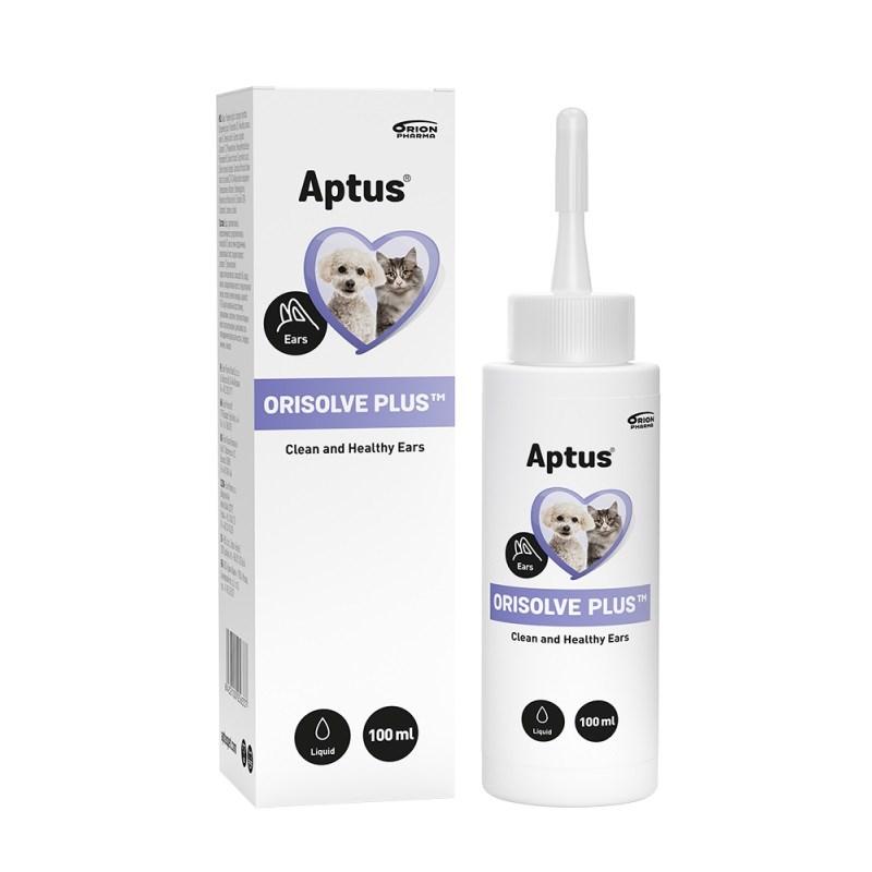 APTEUS Orisolve Plus ørerens til hunde og katte 100 ml