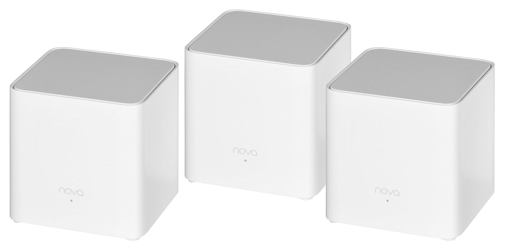 Mesh Wi-Fi 6 system Tenda EX3-3, dual-band, hvid (3-pak)