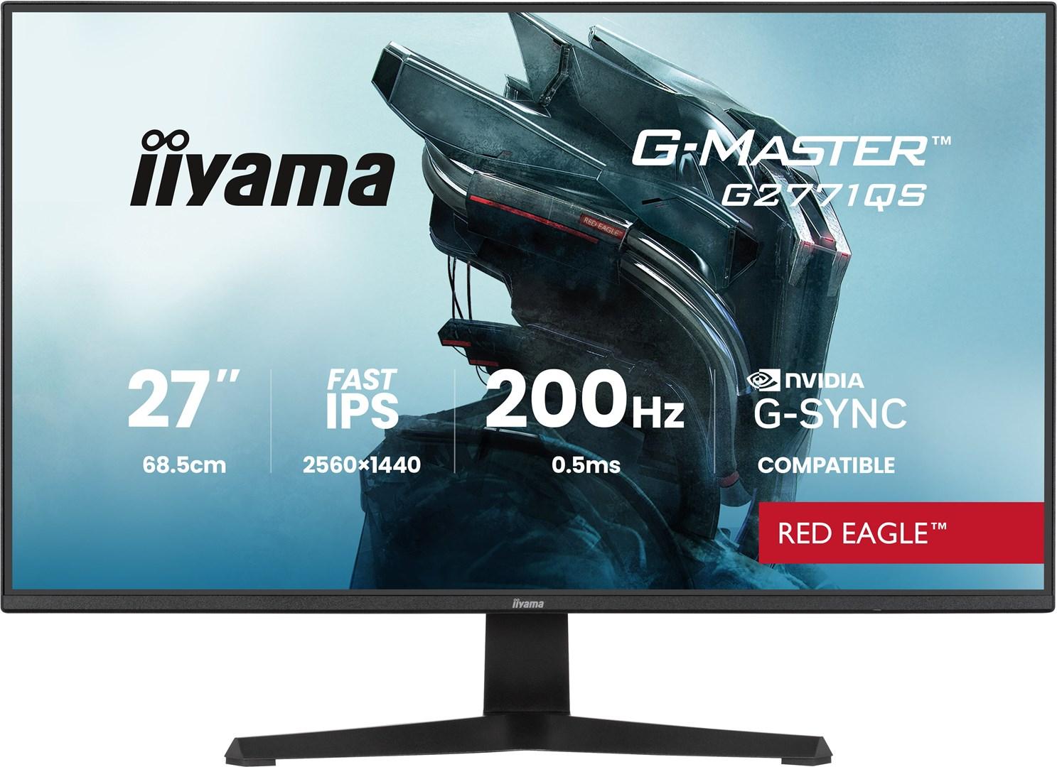 Skærm til gaming iiyama G-Master G2771QS-B1 27" WQHD 200 Hz - sort billede