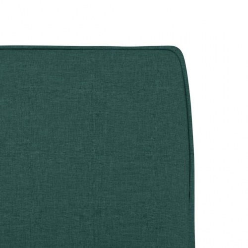 Loungestol i stof - 52×75×76 cm, mørkegrøn