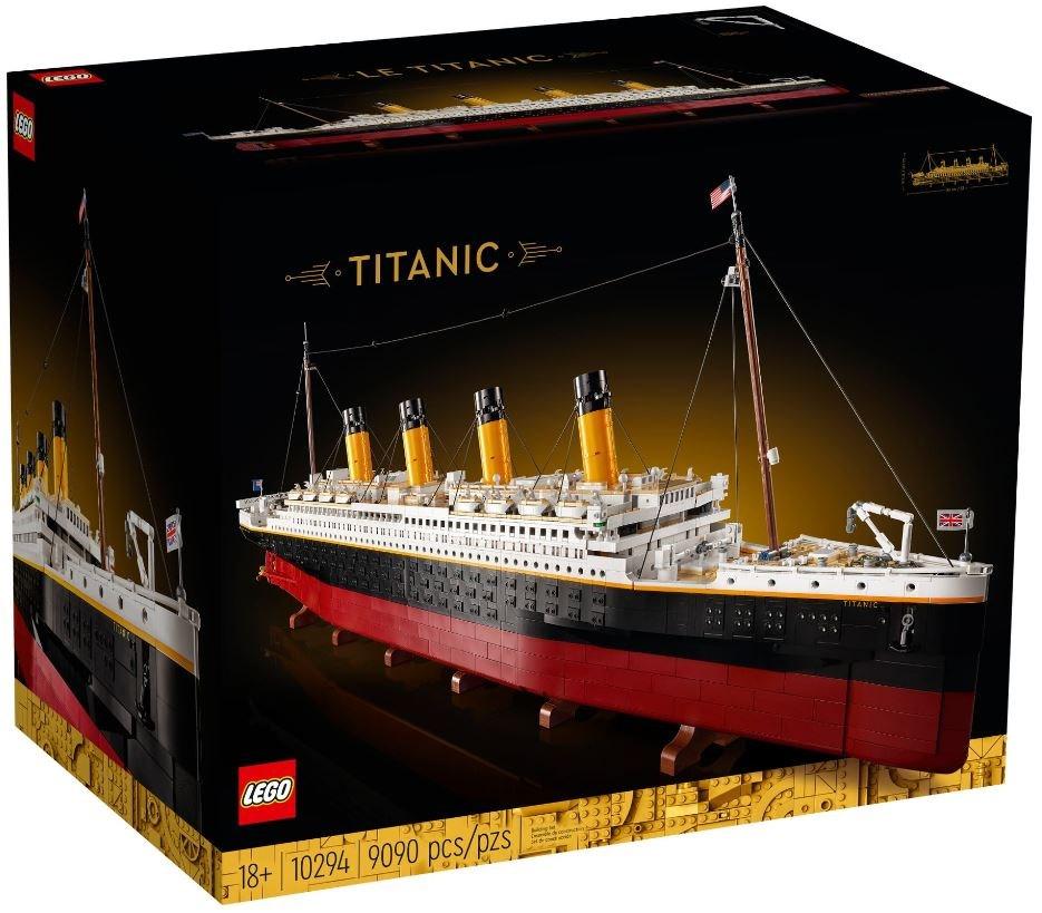 LEGO skib – LEGO Icons Titanic 10294 (9090 klodser)