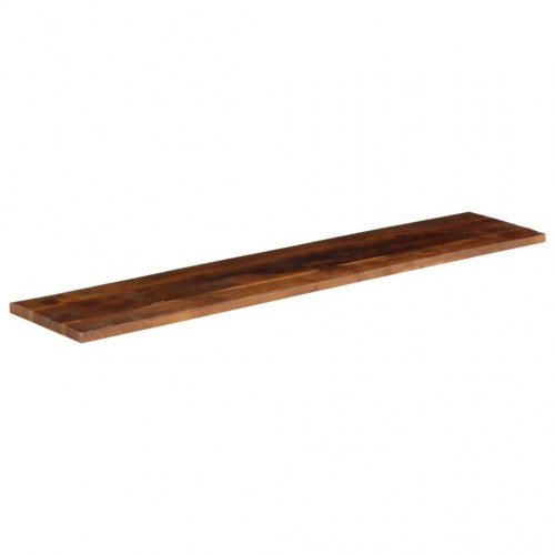 Bordplade 180x20x3,8 cm rektangulær massivt genbrugstræ