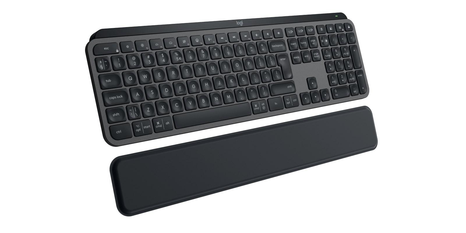 Trådløst tastatur Logitech MX Keys S - grafit, fuld størrelse billede