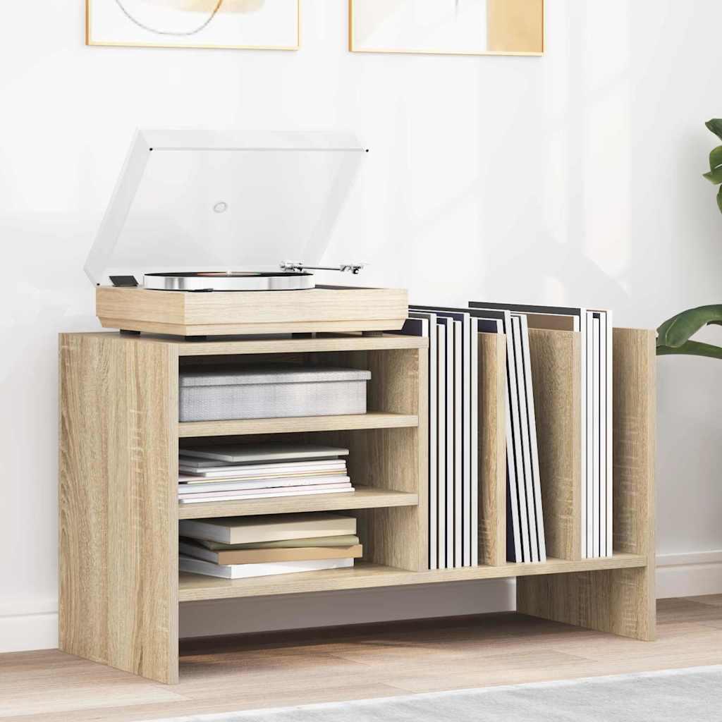 Pladeskab med hylde Sonoma eg 78,5 x 35 x 45 cm Konstrueret træ