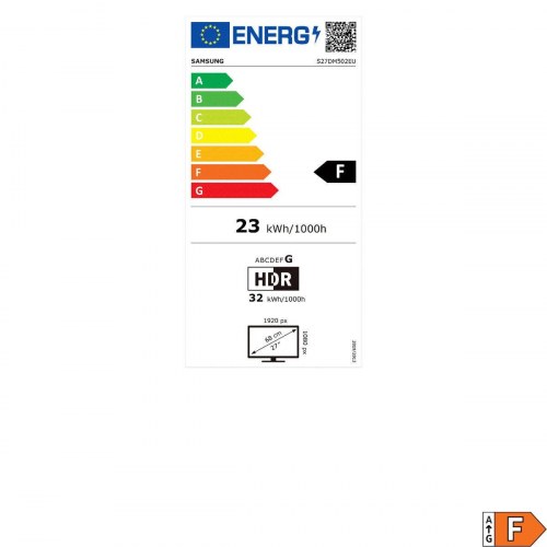 Skærm Samsung Smart Monitor M5 27" Full HD (LS27DM502EUXEN)