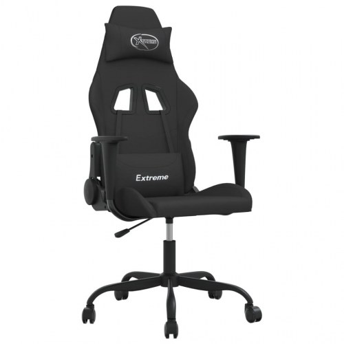 Gamingstol stof sort