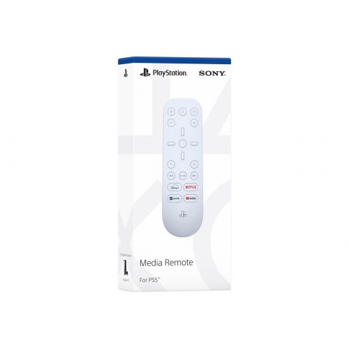 Fjernbetjening til TV og PS5 - Sony PlayStation 5 Media Remote (hvid)