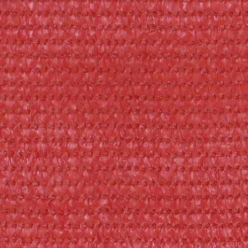Altanafskærmning 75x600 cm HDPE rød