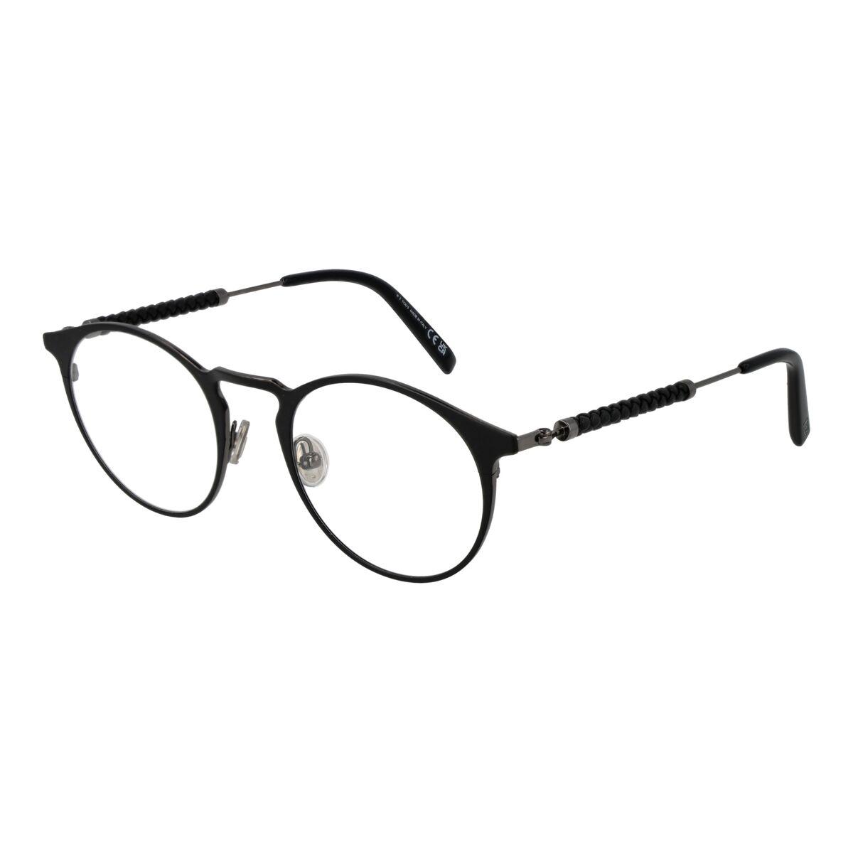 Tods TO5294 50002 brillestel til mænd - sort, rund