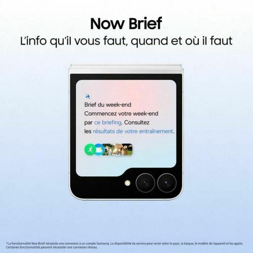 Samsung Galaxy Z Flip7 FE 6,7" smartphone - 8 GB/256 GB - sort