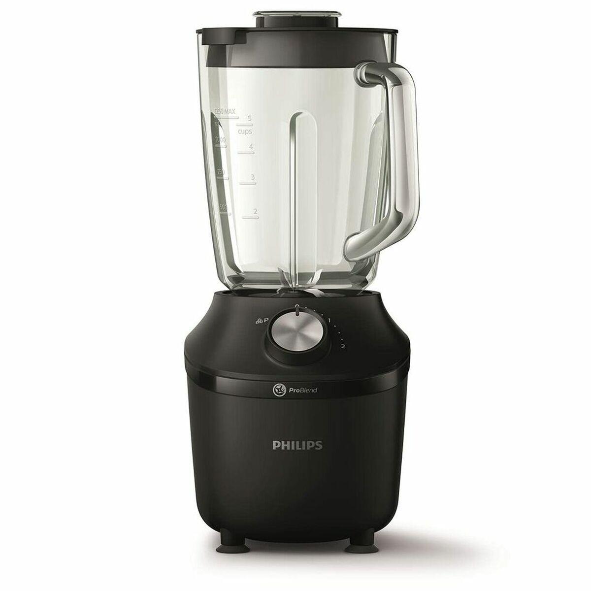Blender med kande Philips HR2291/01 - 2 l, 600 W, sort