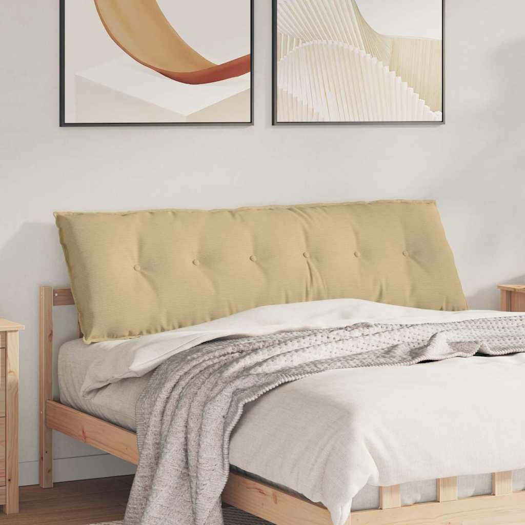 Rygpude GrÃ¥grÃ¸n 160 x 50 cm Velourstof