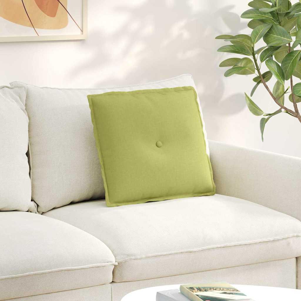 Rygpude Lys grÃ¸n 50 x 19 x 45 cm Stof