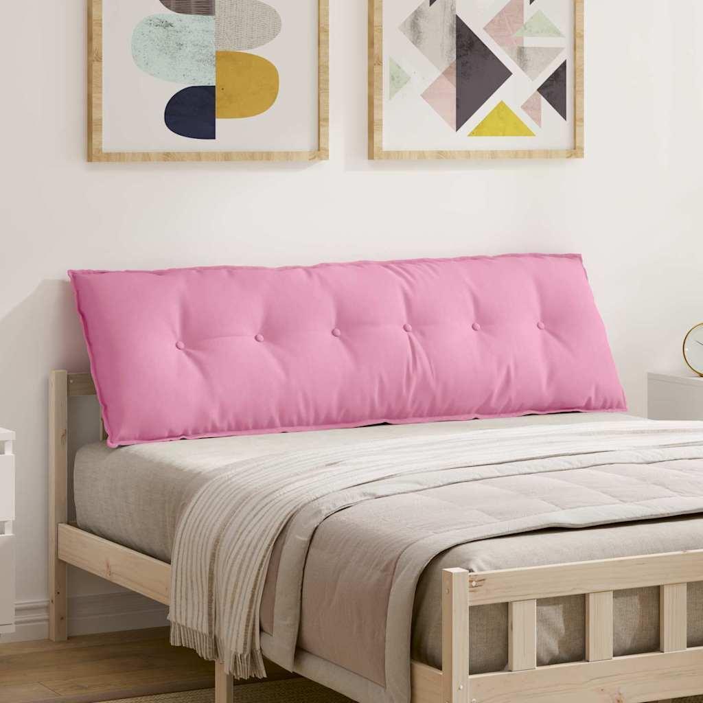Rygpude LyserÃ¸d 160 x 19 x 50 cm Stof