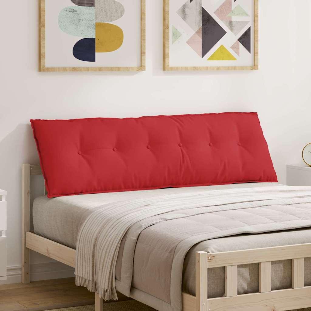 Rygpude RÃ¸d 160 x 19 x 50 cm Stof