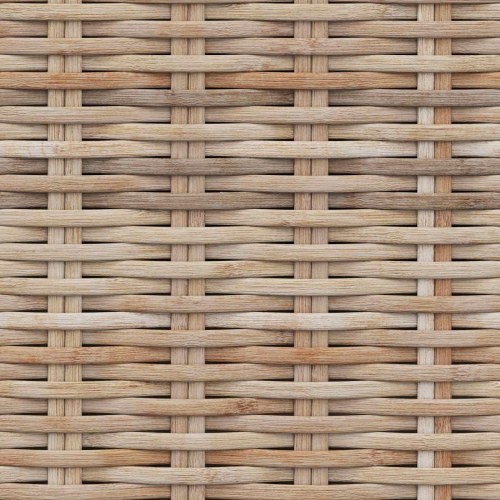 Opbevaringsbænk med pude Naturfarvet 110 x 40 x 50 cm Rattan