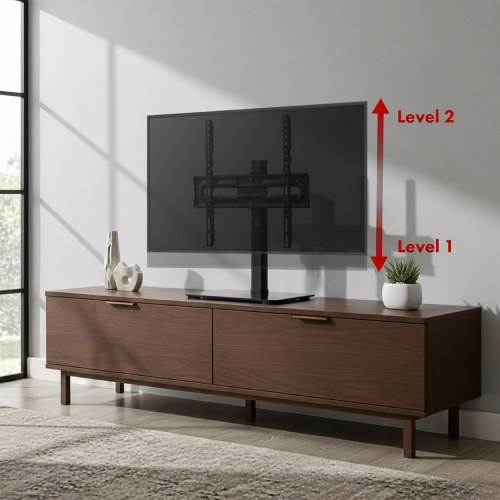 TV bordstander Maclean MC-132 – drejbar 32–55", VESA 75x75–400x400, max 35 kg