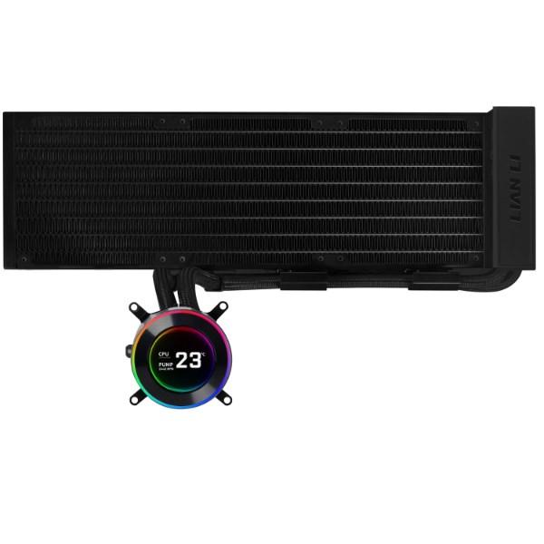 Vandkøling 360 mm - LIAN LI GA II Hydroshift II LCD-C 360N, sort billede