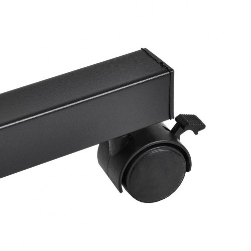 Rullebord til laptop – Maclean, sort, højde 59–89 cm, 30 kg