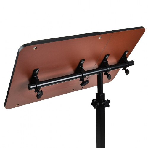 Rullebord til laptop – Maclean, sort, højde 59–89 cm, 30 kg